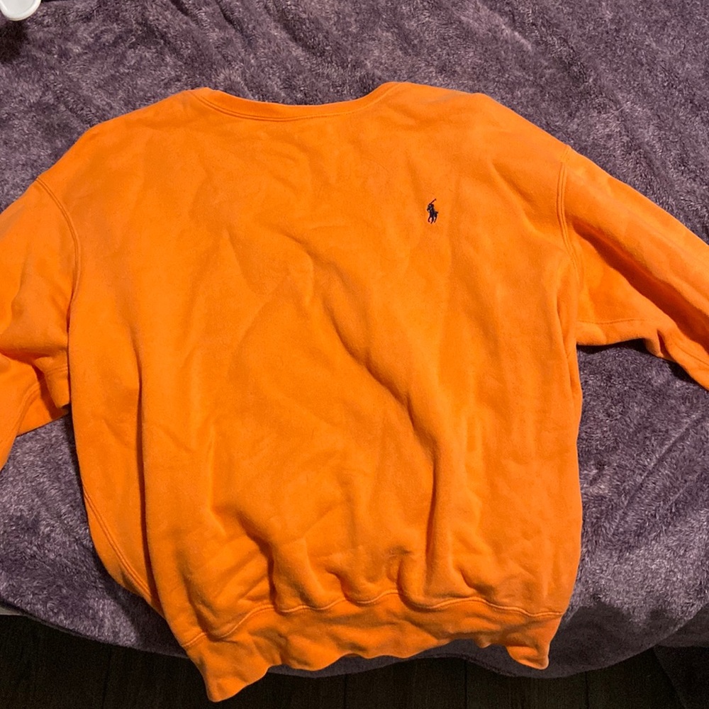 polo sweatshirt. Size small
